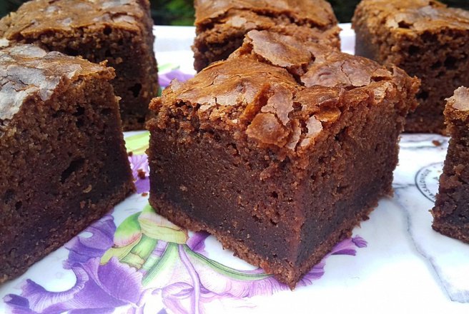 Desert brownies cu Nutella