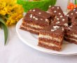 Desert prajitura cu foi de cacao si crema cu lapte condensat-16