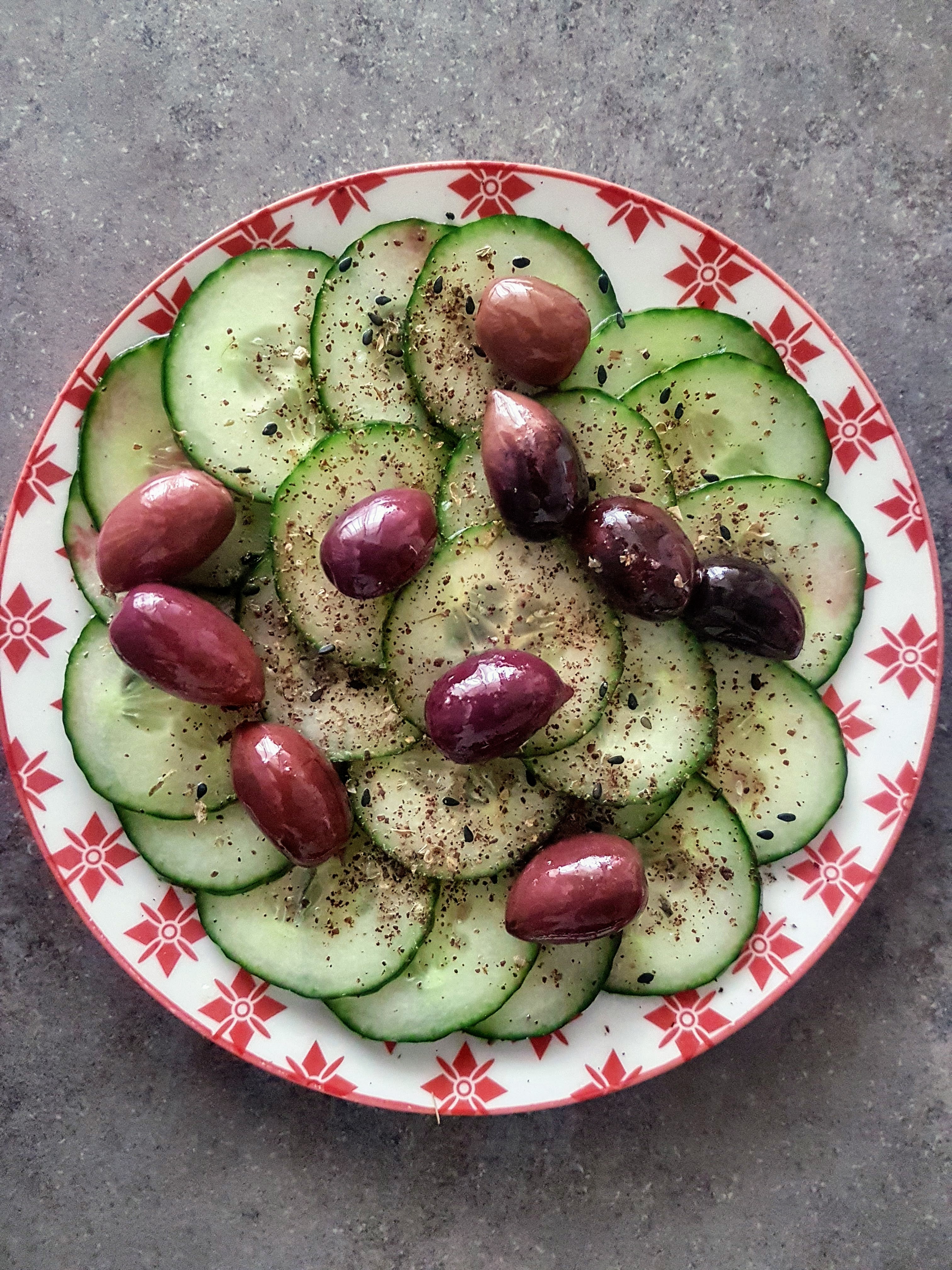 Salata marocana de castraveti