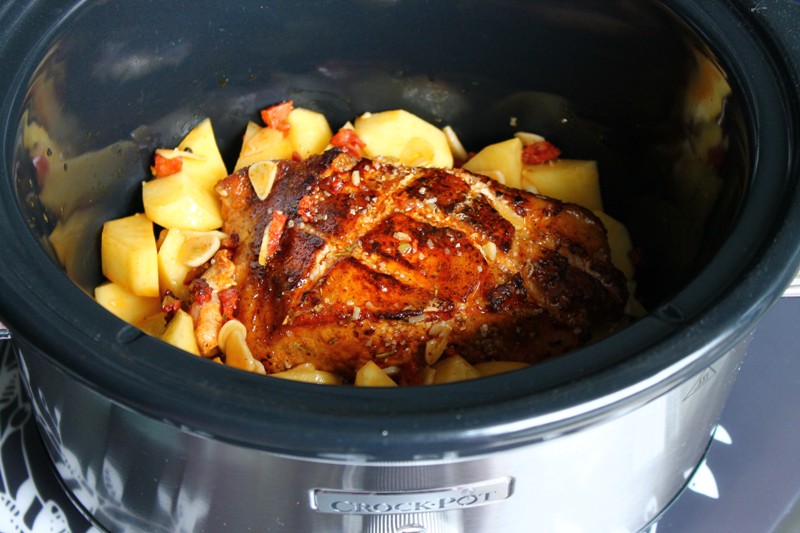 Muschi de porc cu usturoi la slow cooker Crock-Pot