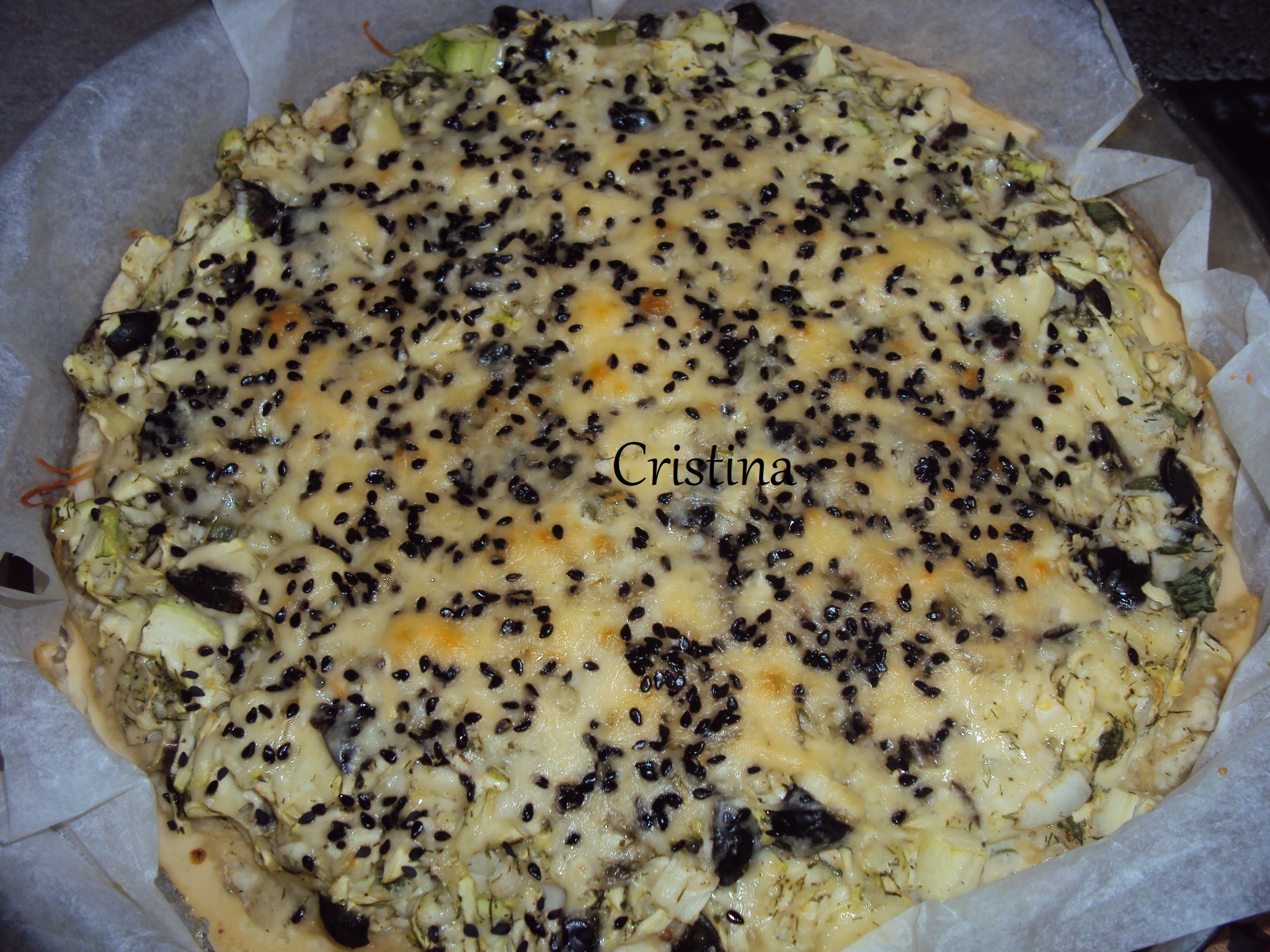 Quiche cu dovlecel