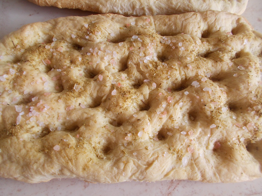 Focaccia cu rozmarin