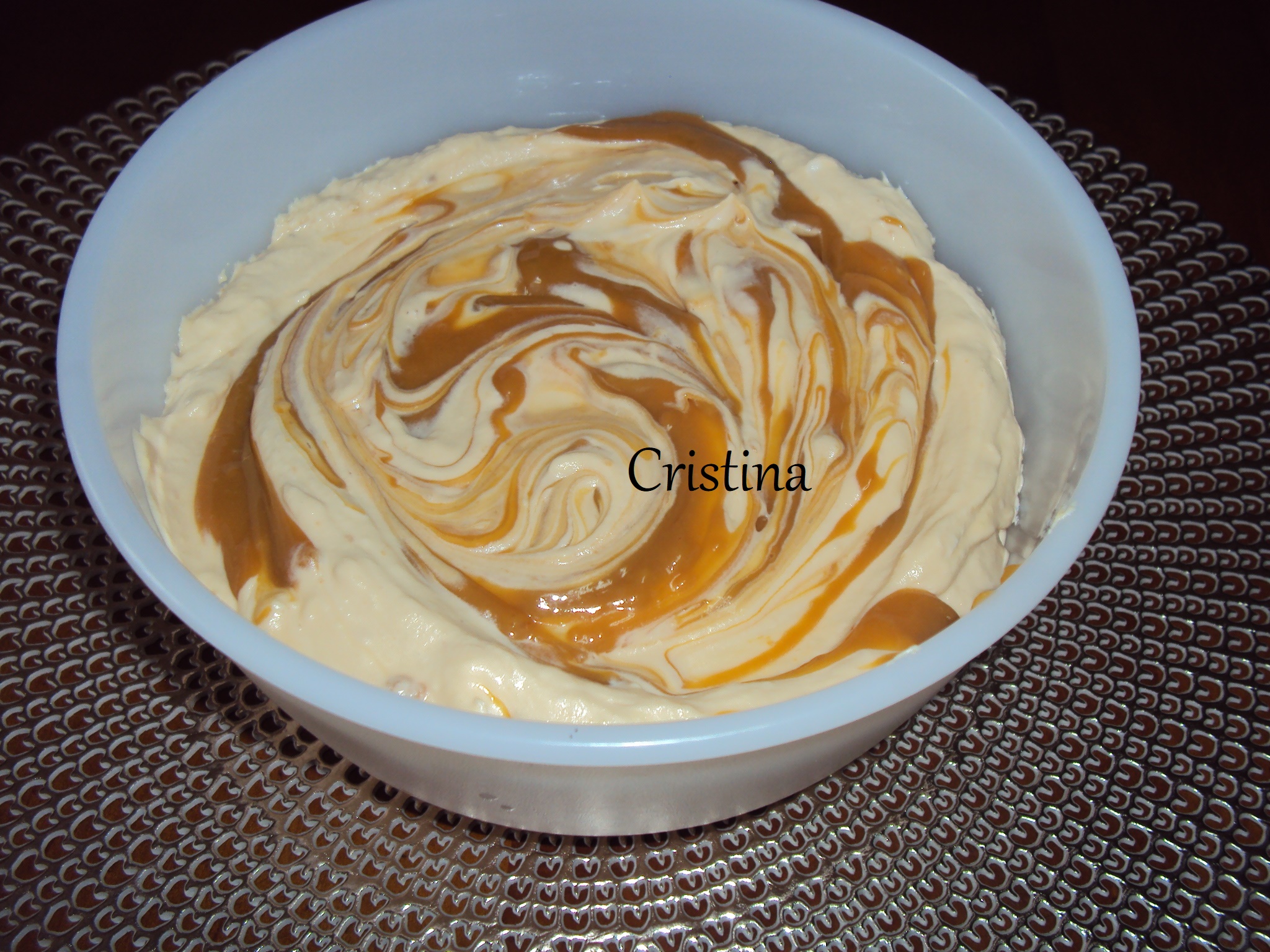 Desert inghetata de caramel