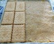 Desert prajitura cu biscuiti, mere si crema de vanilie-3