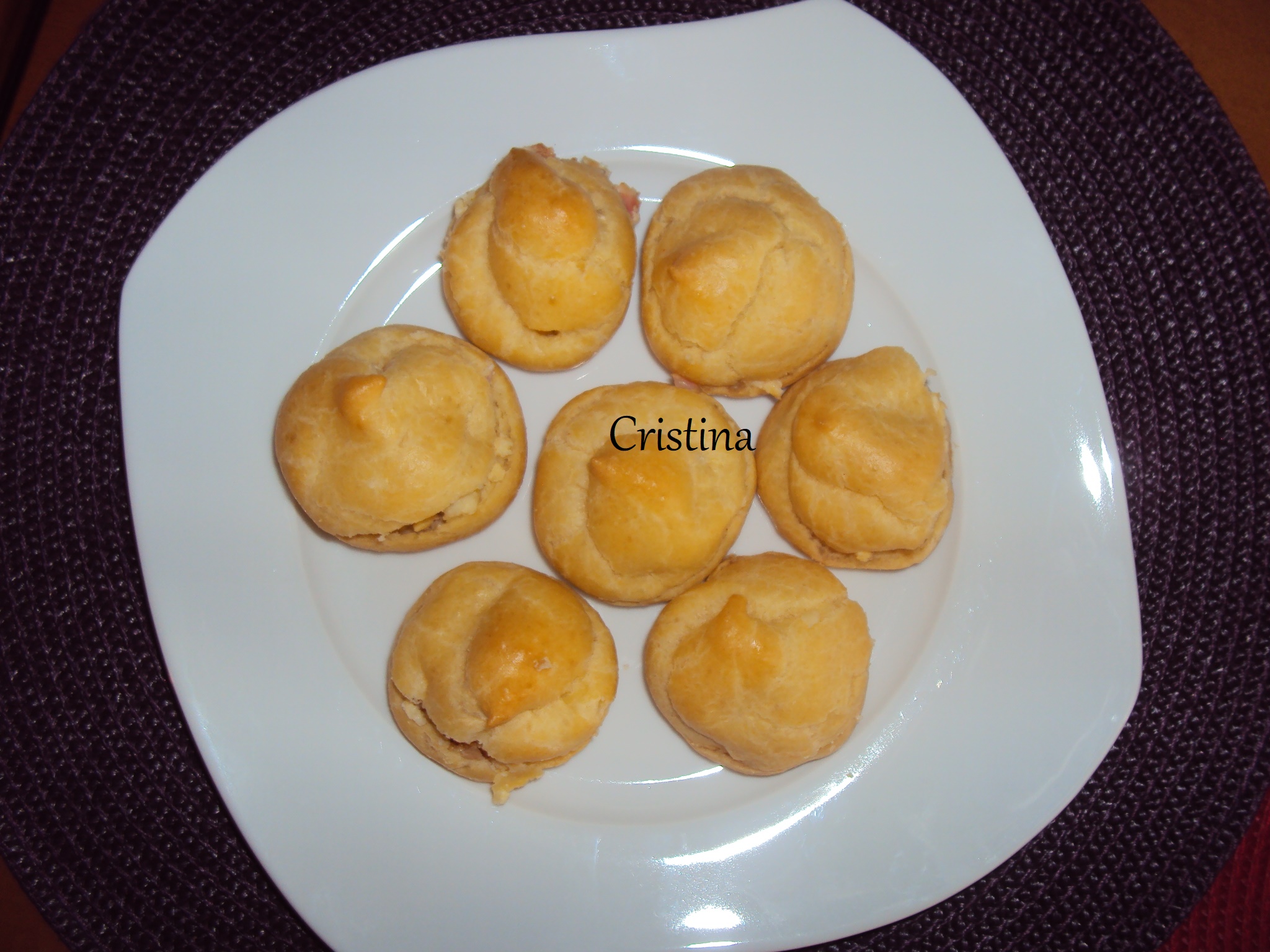 Aperitiv choux cu omleta