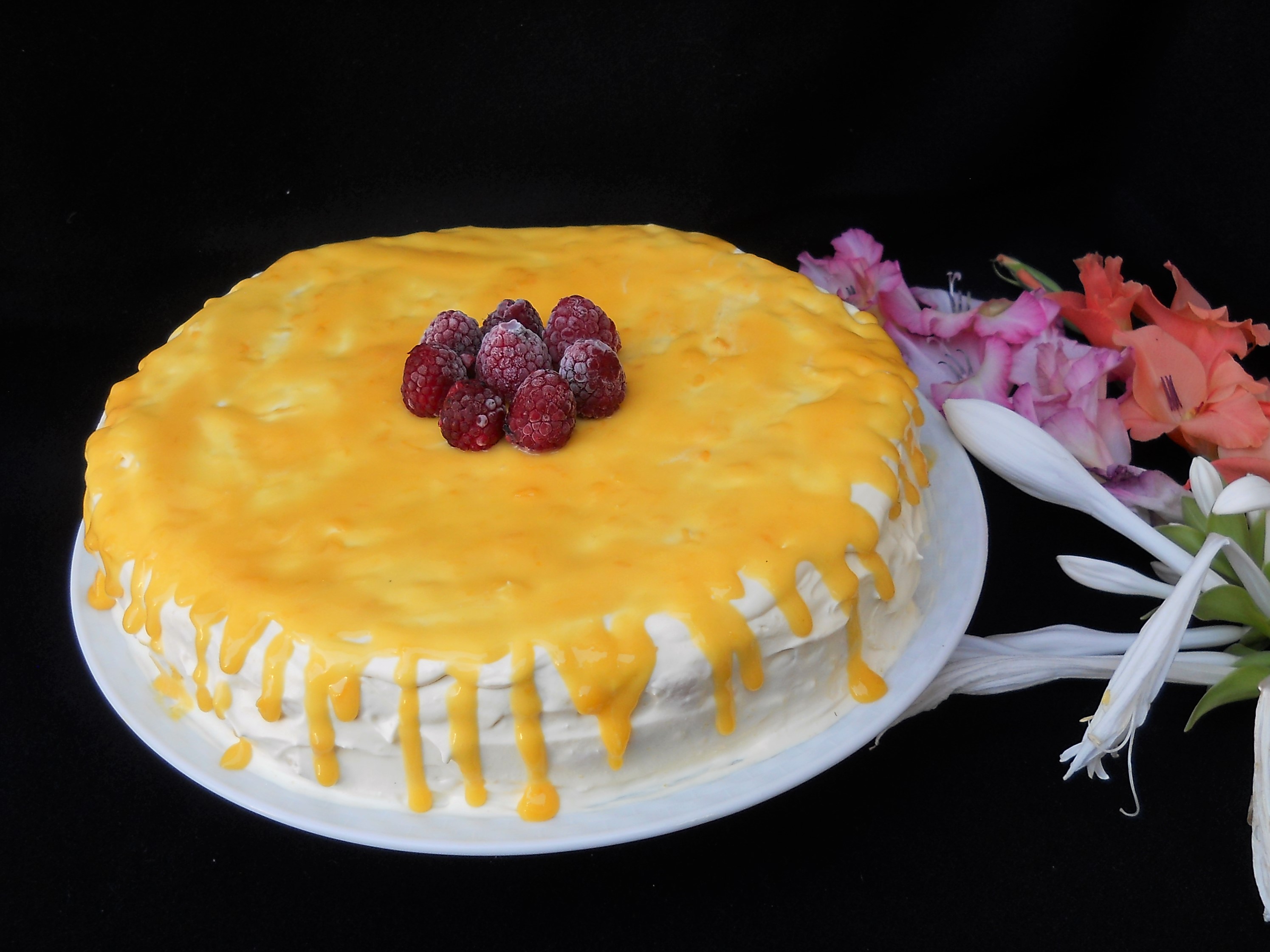 Desert tort cu lemon curd