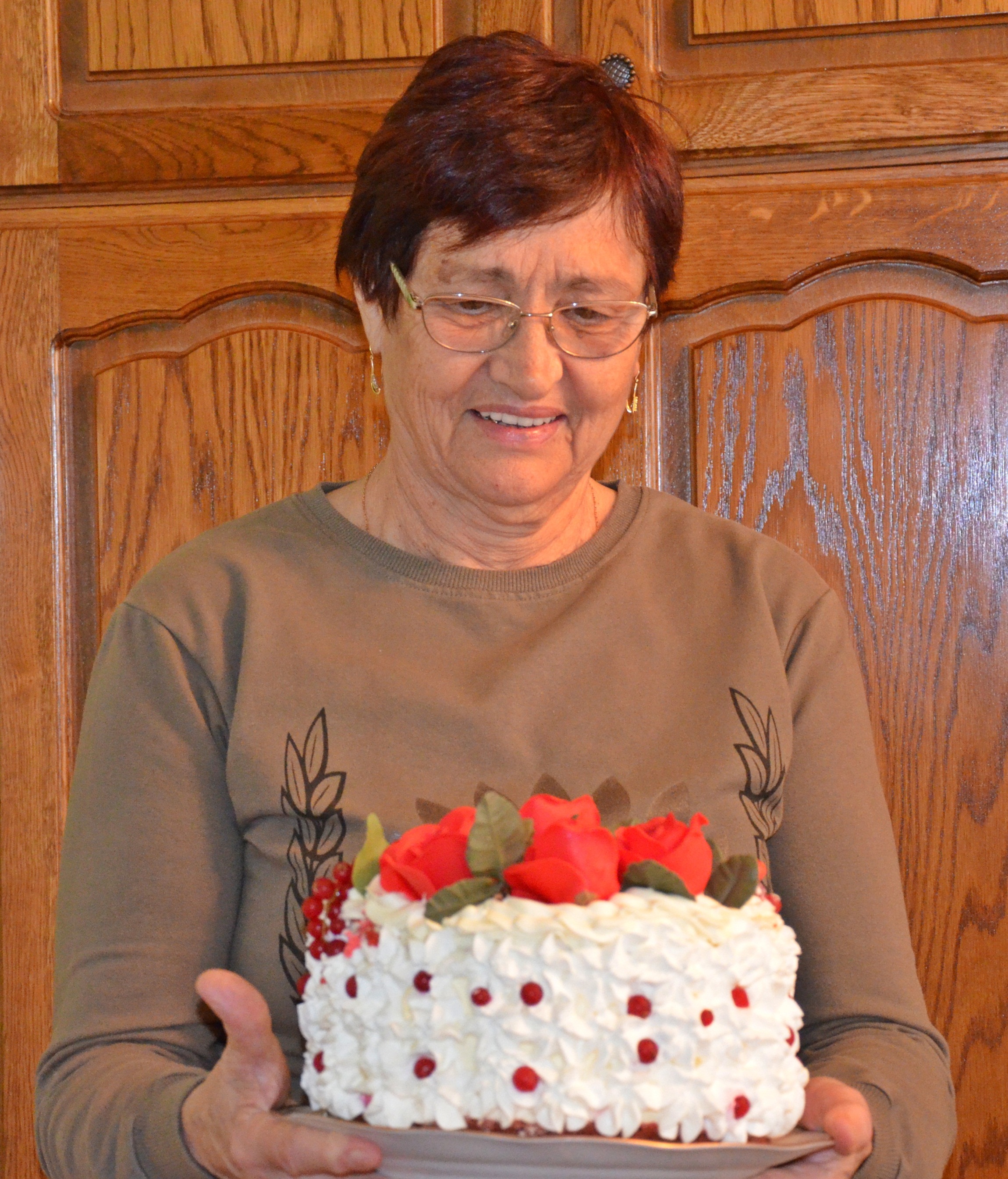 Tort Red Velvet, cu crema de branza si lamaie