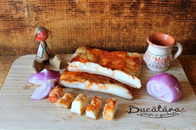 Slanina cu boia fiarta in moare