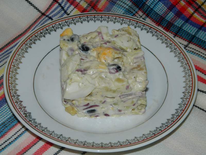 Salata orientala cu maioneza