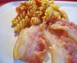 Fusilli cu bacon si piept de pui-0