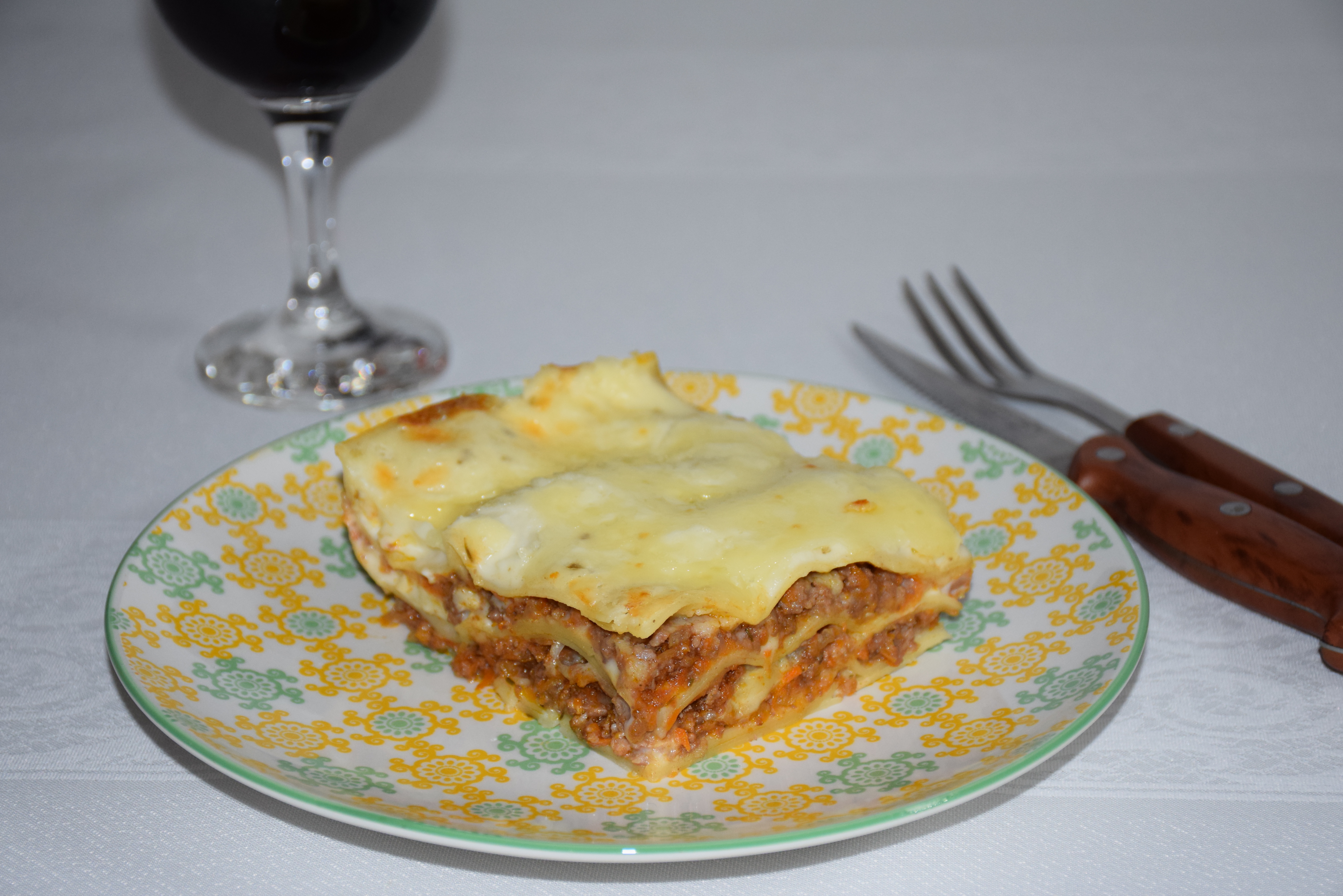 Lasagna cu carne de vita