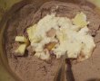 Desert prajitura cu foi fragede cu cacao si umplutura de mere-2