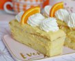 Desert prajitura cu vanilie si fresh de portocale-1