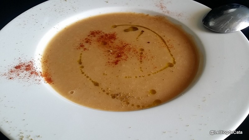 Supa crema de fasole fava uscata / Bissara (Maroc)