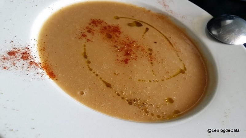 Supa crema de fasole fava uscata / Bissara (Maroc)