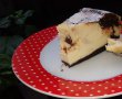Desert cheesecake cu aroma de vanilie si blat ciocolatos-5