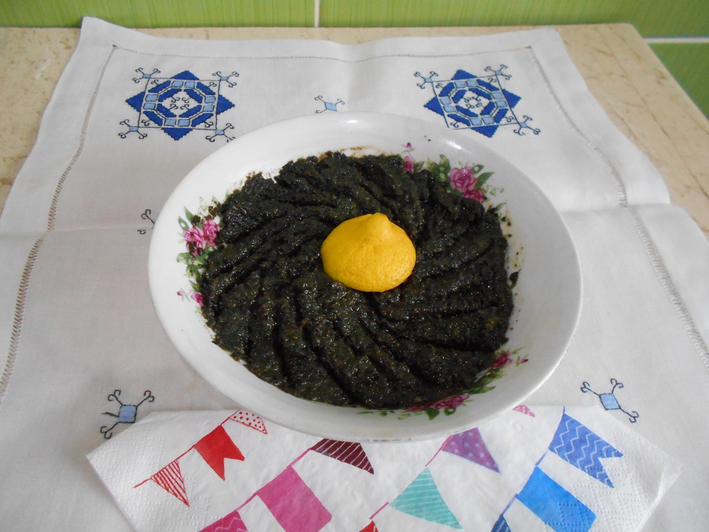 Pasta de post, din masline negre