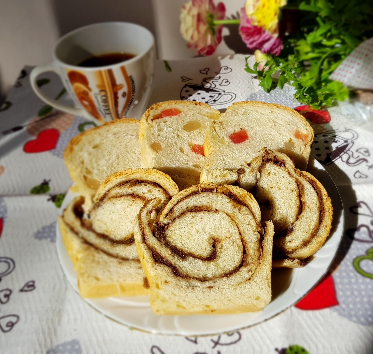 Desert cozonac cu halva sau rahat