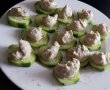 Aperitiv castravete cu salata de vinete si carnat la cuptor cu feta-10