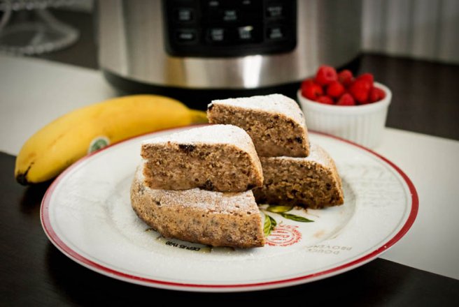 Banana Bread la Multicooker Crock-Pot Express cu gatire sub presiune