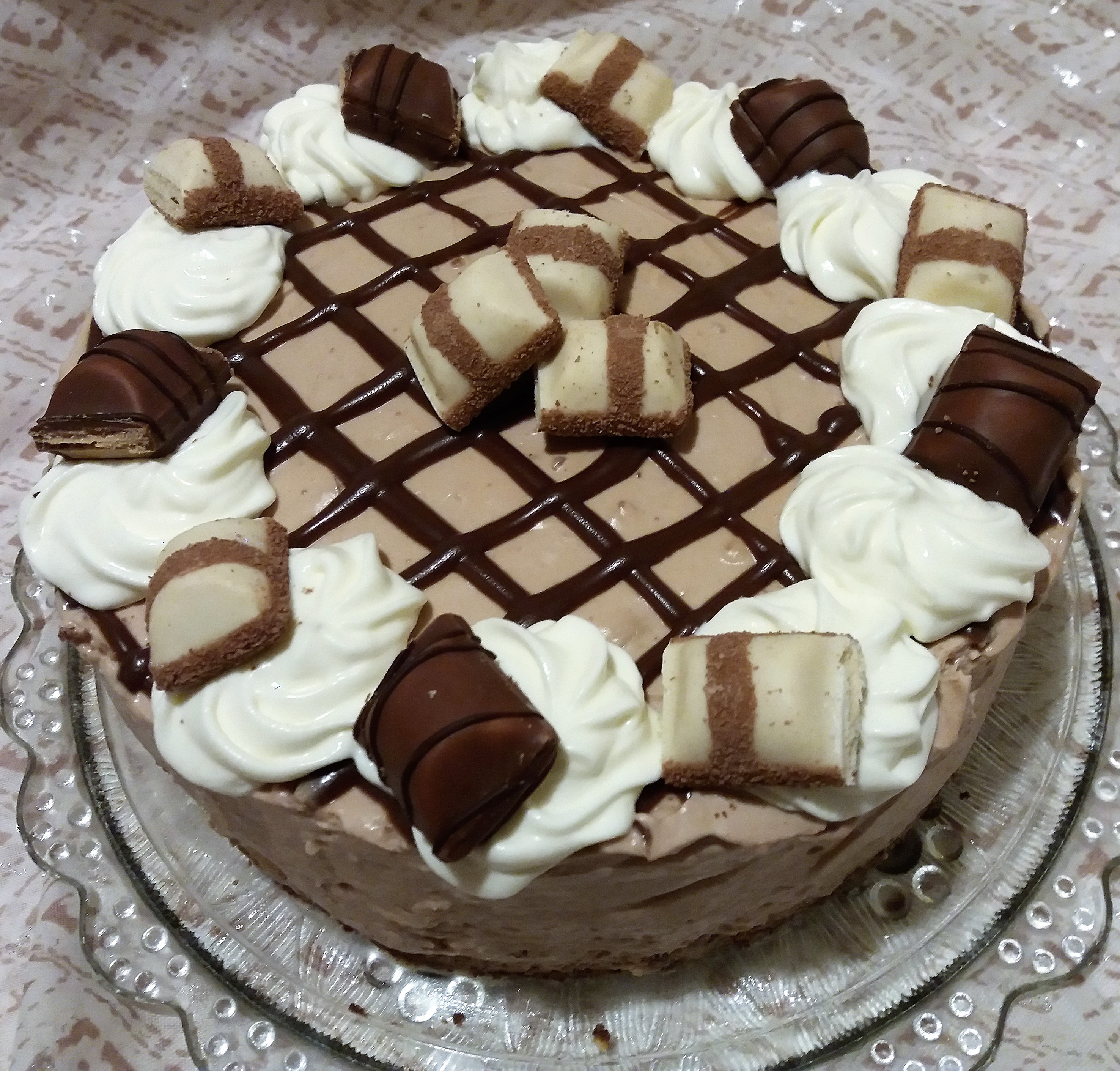 Desert cheesecake Kinder Bueno