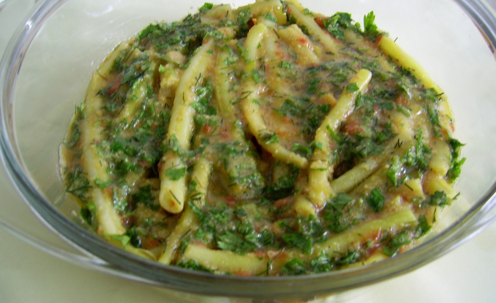 Budinca de fasole verde