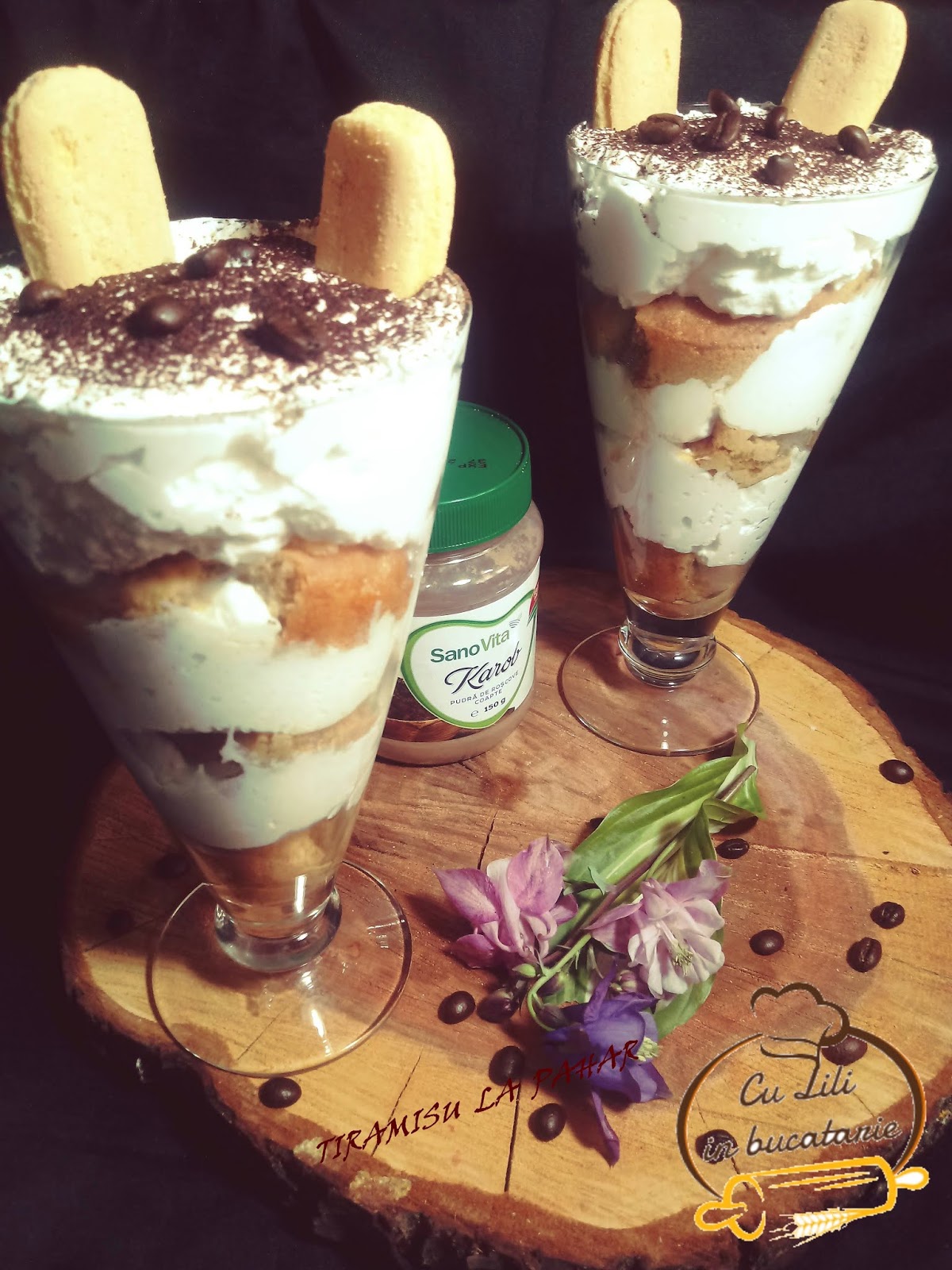 Desert Tiramisu la pahar