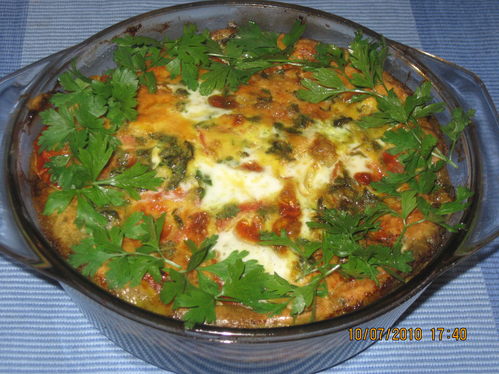 Spanac gratinat