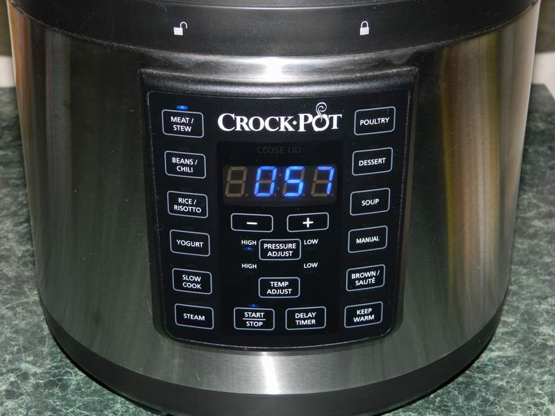 Varza calita cu afumatura la Multicooker-ul Crock-Pot Express