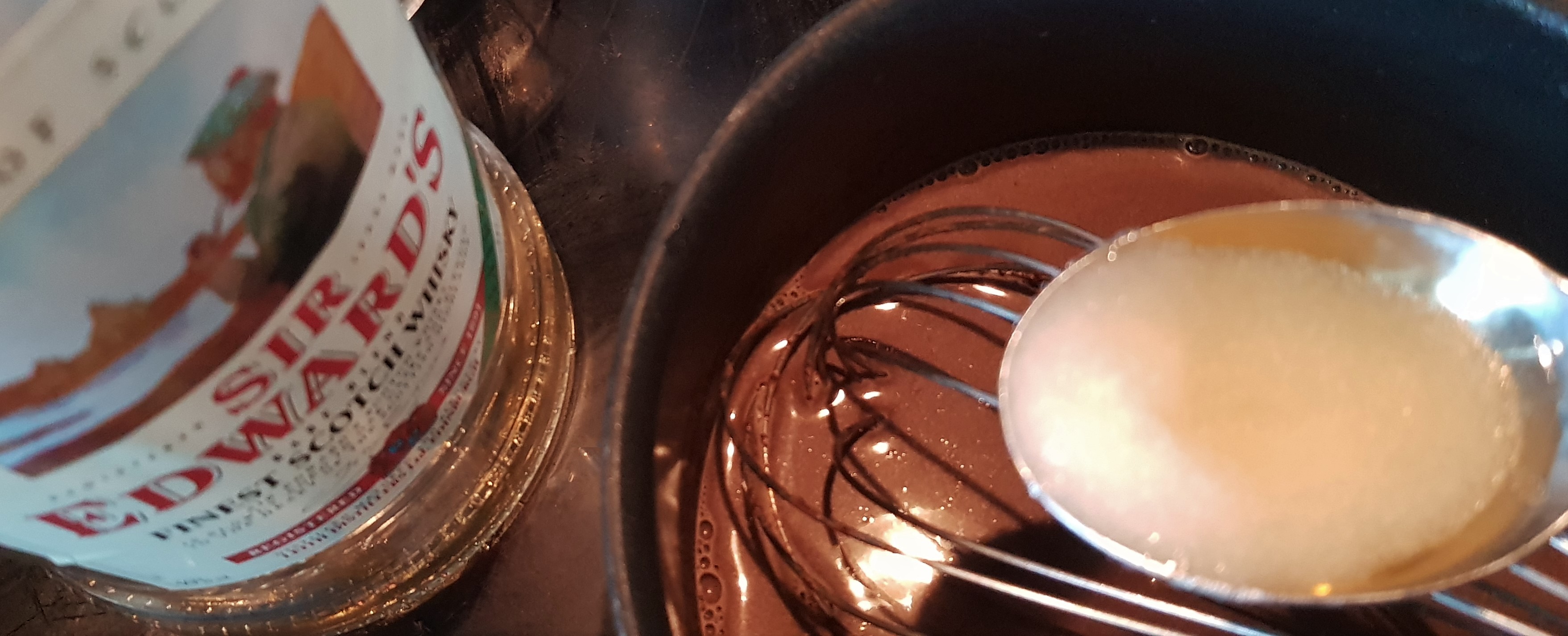 Ciocolata calda cu whisky / Irish chocolate