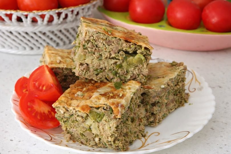 Drob din organe de miel cu piept de pui