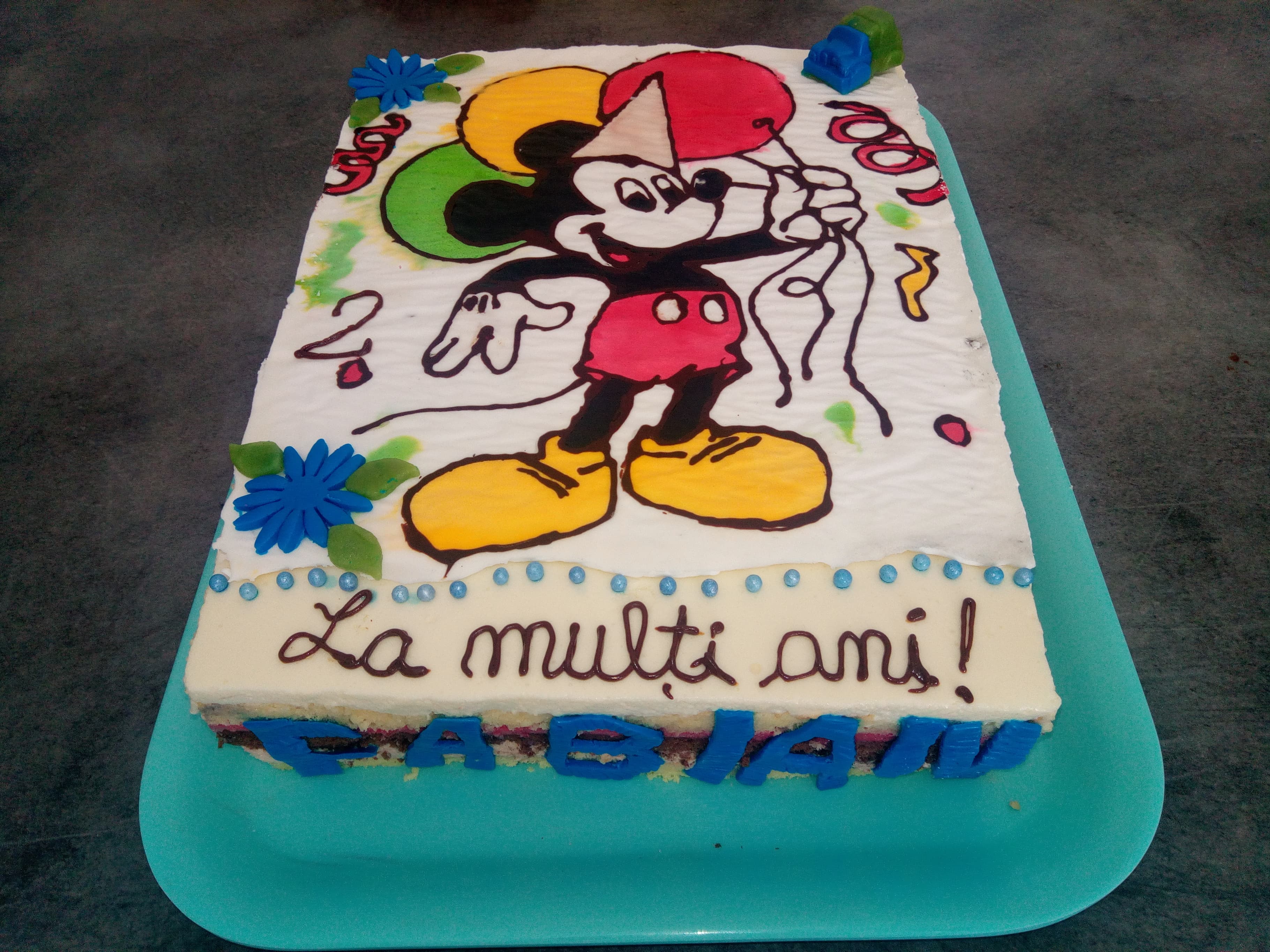 Desert tort aniversar Mickey Mouse