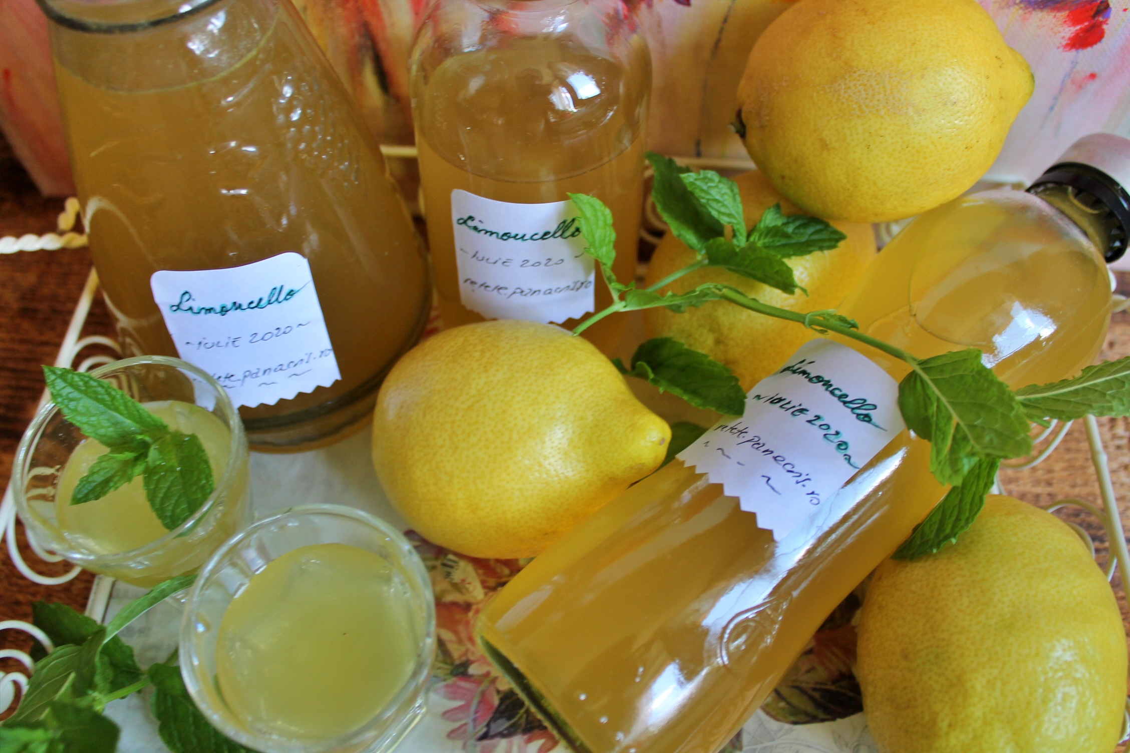 Limoncello - Lichior din coaja de lamaie