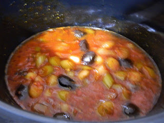 Mancare de praz cu masline la slow cooker Crock Pot
