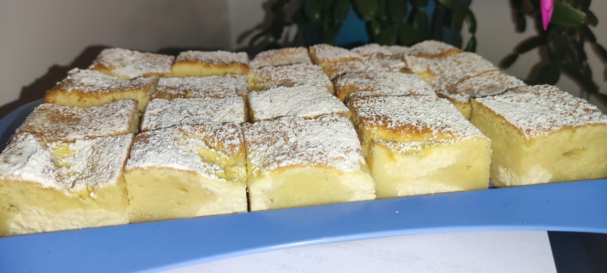 Reteta rapida si delicioasa de prajitura cu iaurt si branza dulce