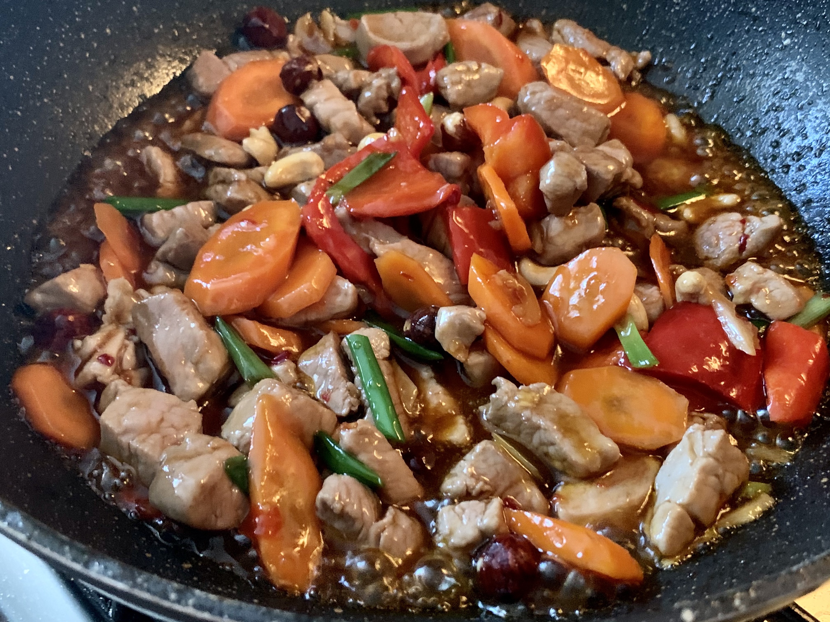 Porc in stil chinezesc (Pork stir fry)