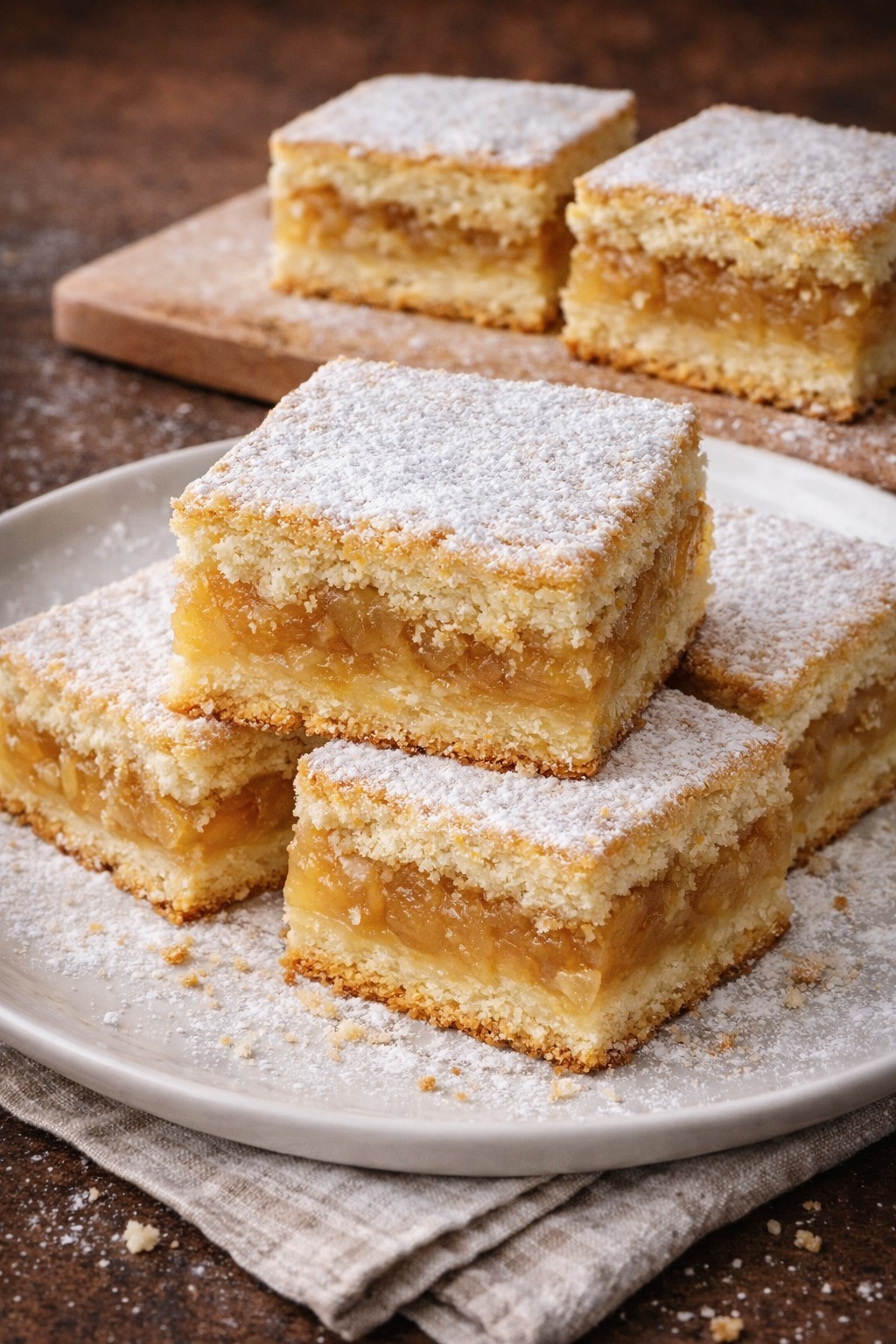 Desert placinta cu mere, de post (varianta dama cu camelii)