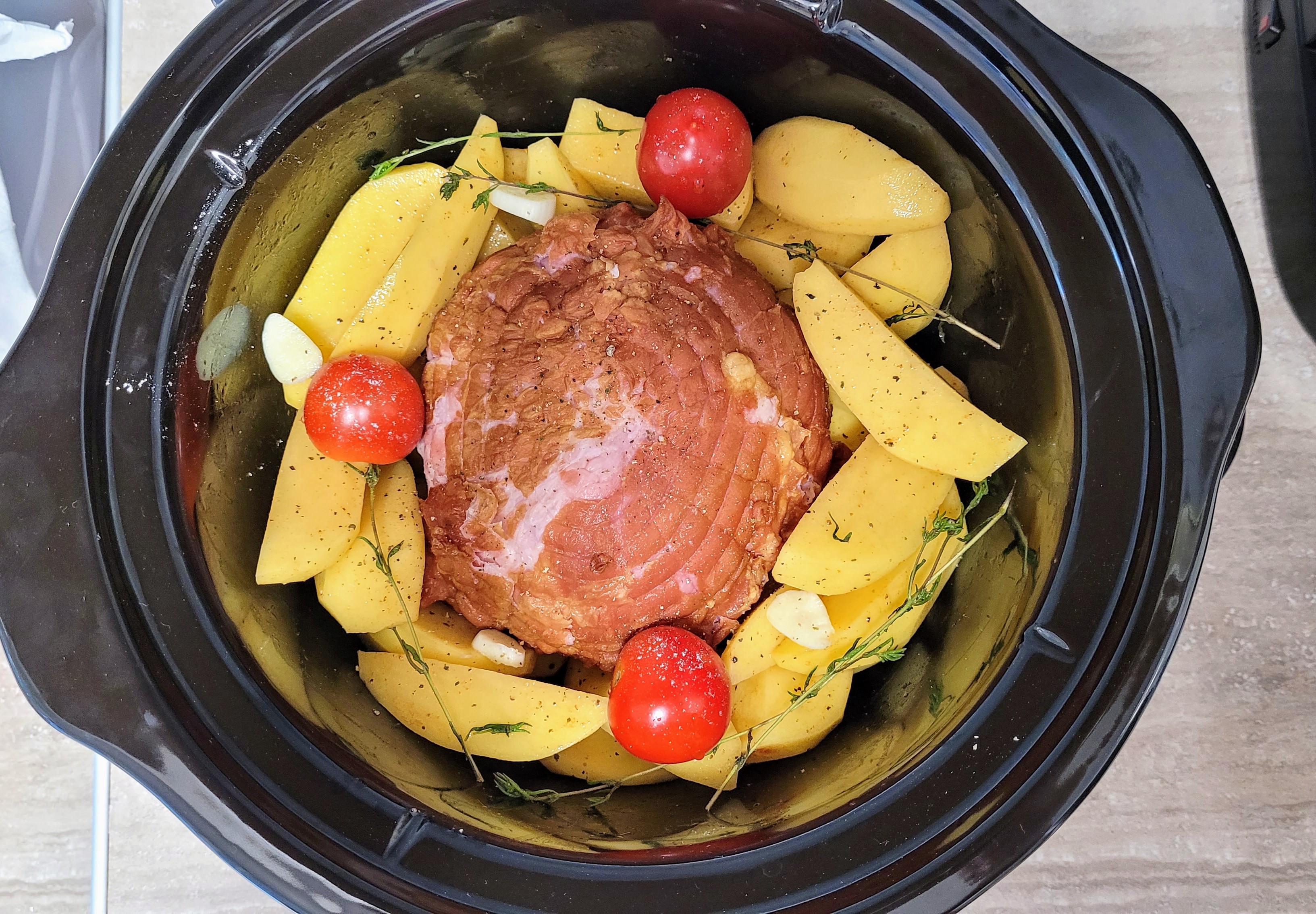 Ciolan dezosat la slow cooker Crock Pot