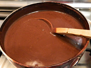 Desert inghetata de ciocolata cu rom
