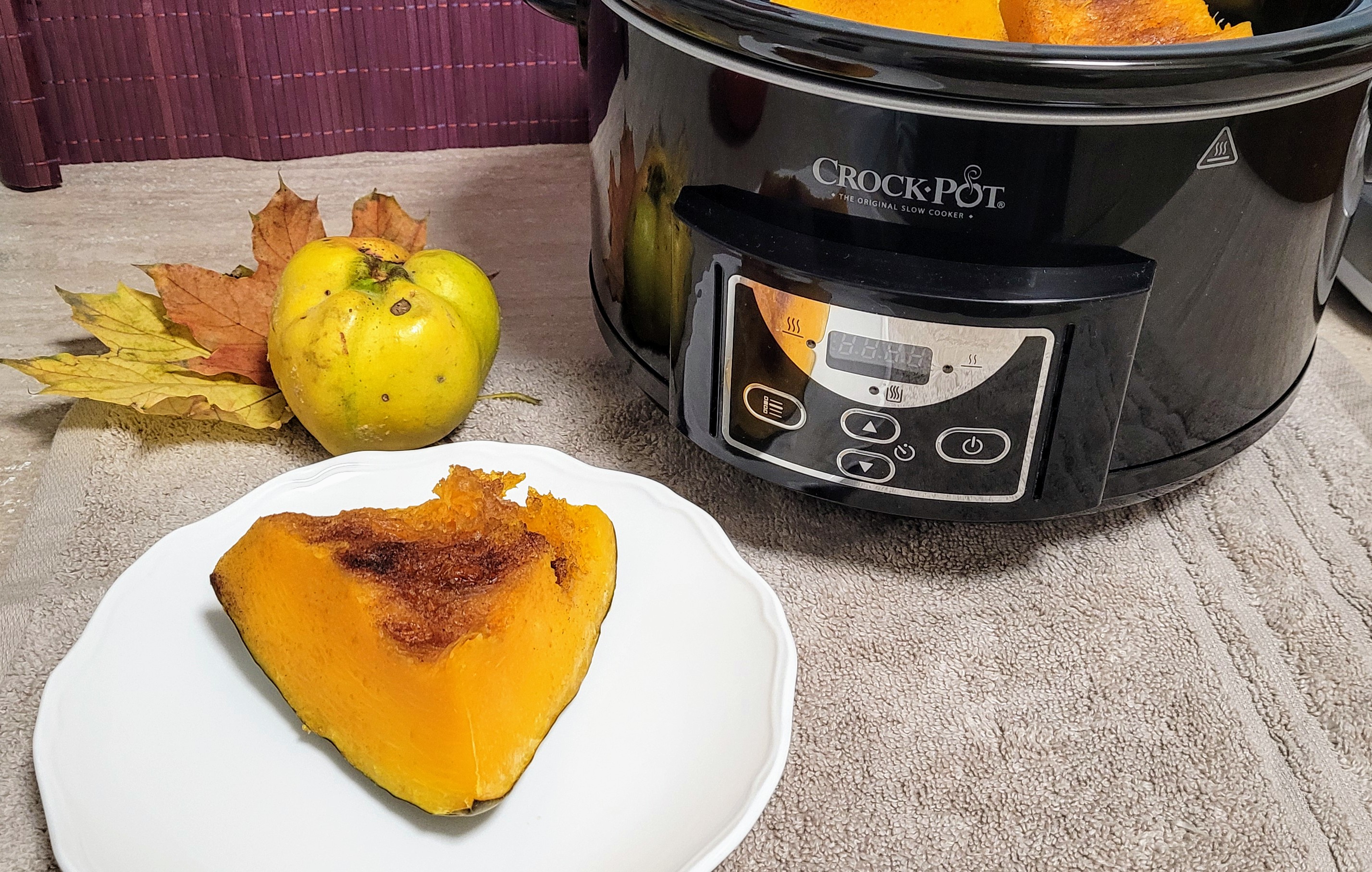 Dovleac gatit la slow cooker Crock Pot