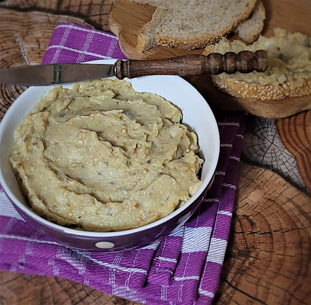 Salata de vinete cu maioneza de telina