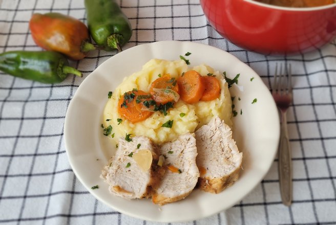 Cotlet de porc la cuptor, in vasul ceramic Crock Pot