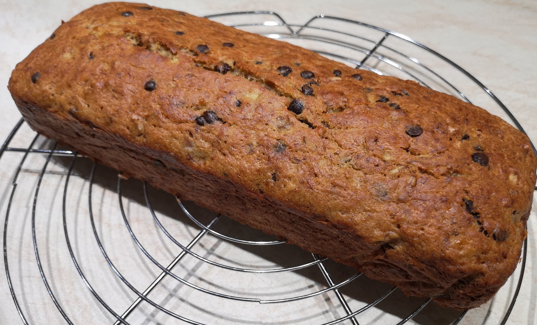 Desert banana bread cu nuci si ciocolata