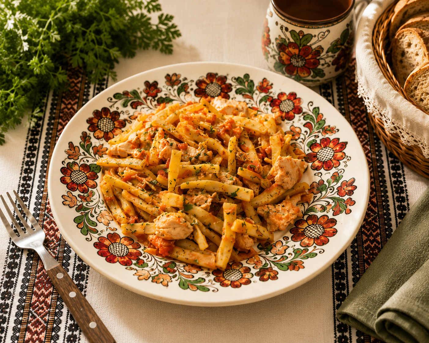 Reteta simpla si gustoasa de pastai cu carne de pui