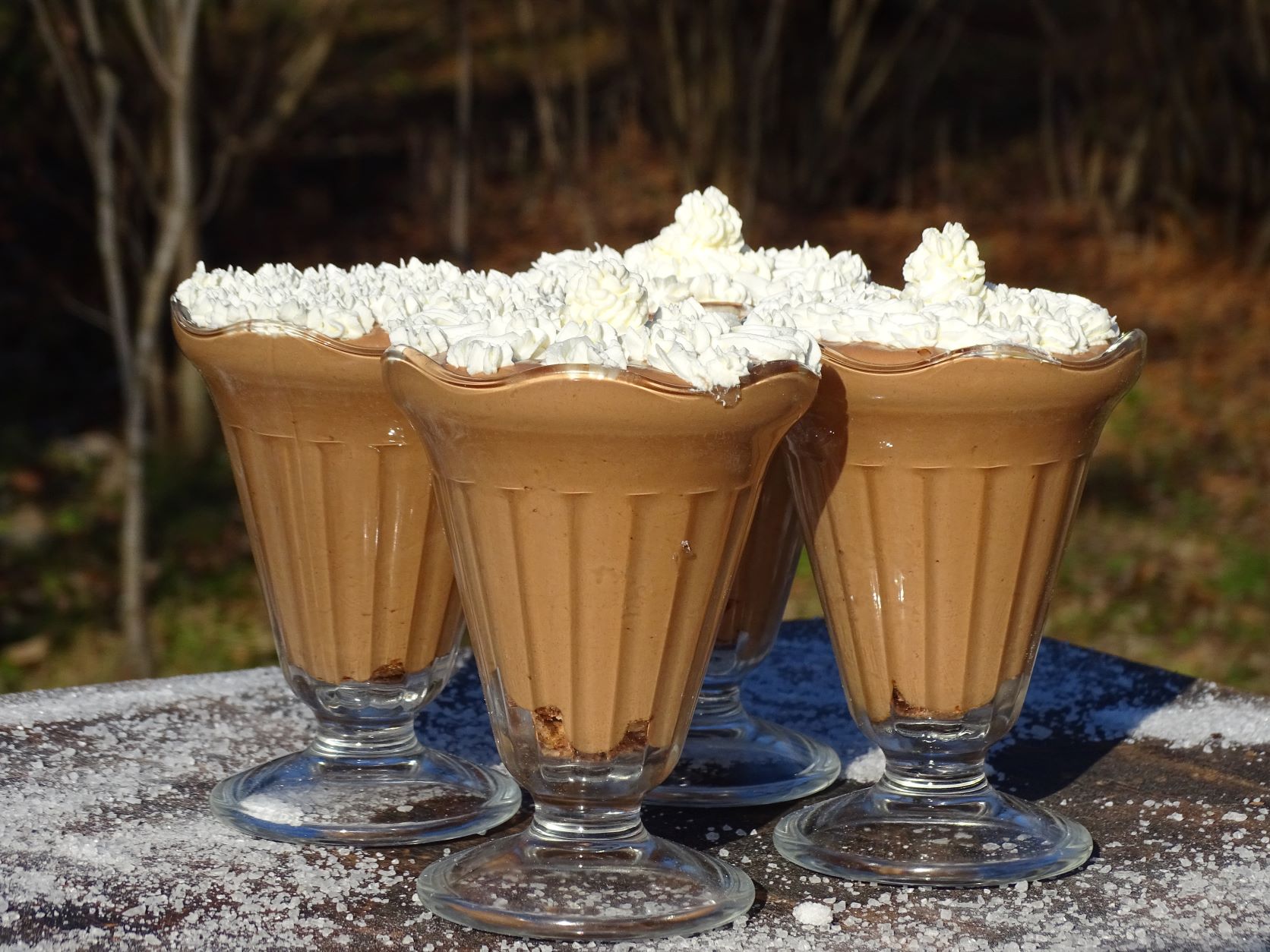 Reteta de mousse au chocolat cu Irish cream liqueur