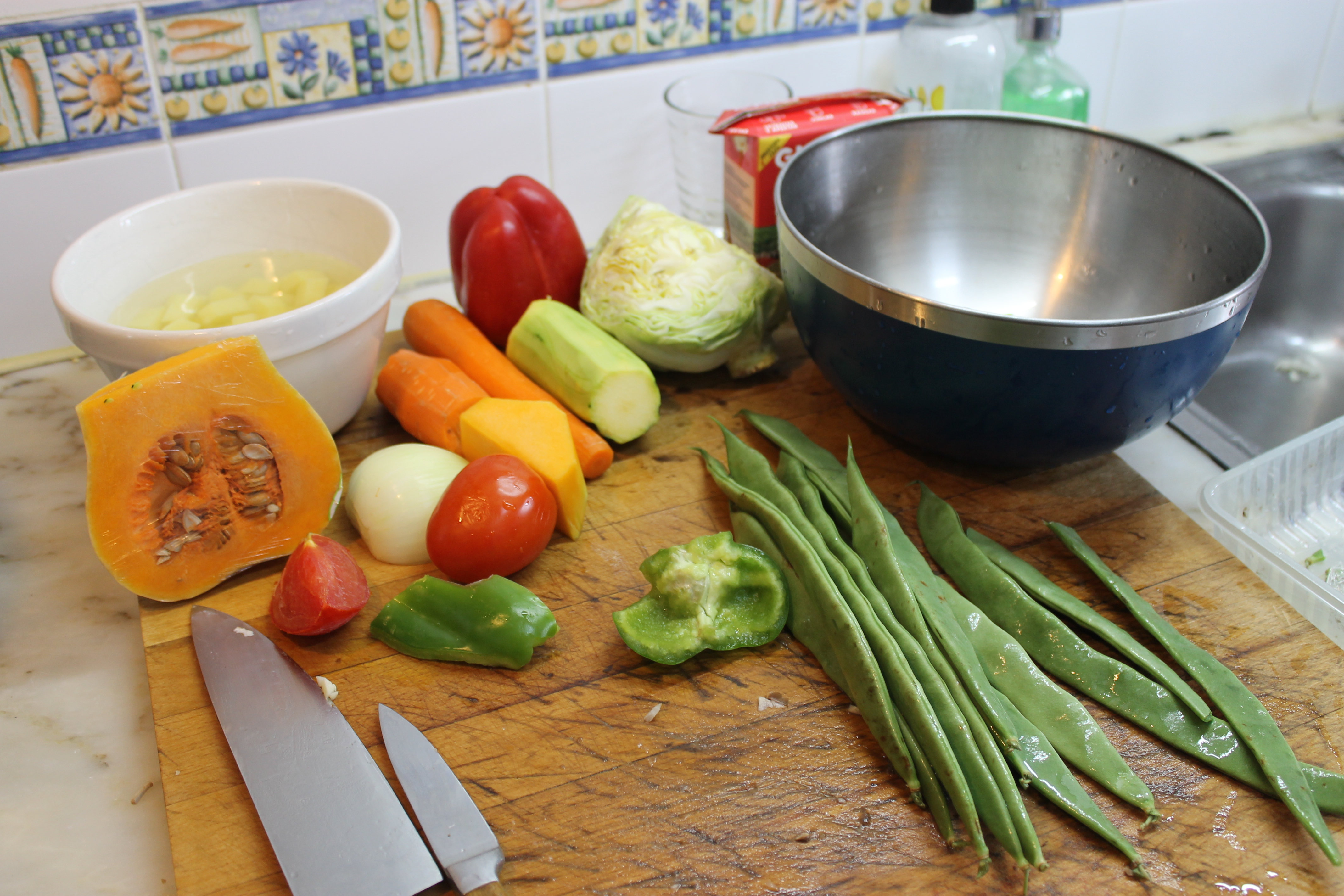 Reteta de ciorba de fasole verde cu carne de pui