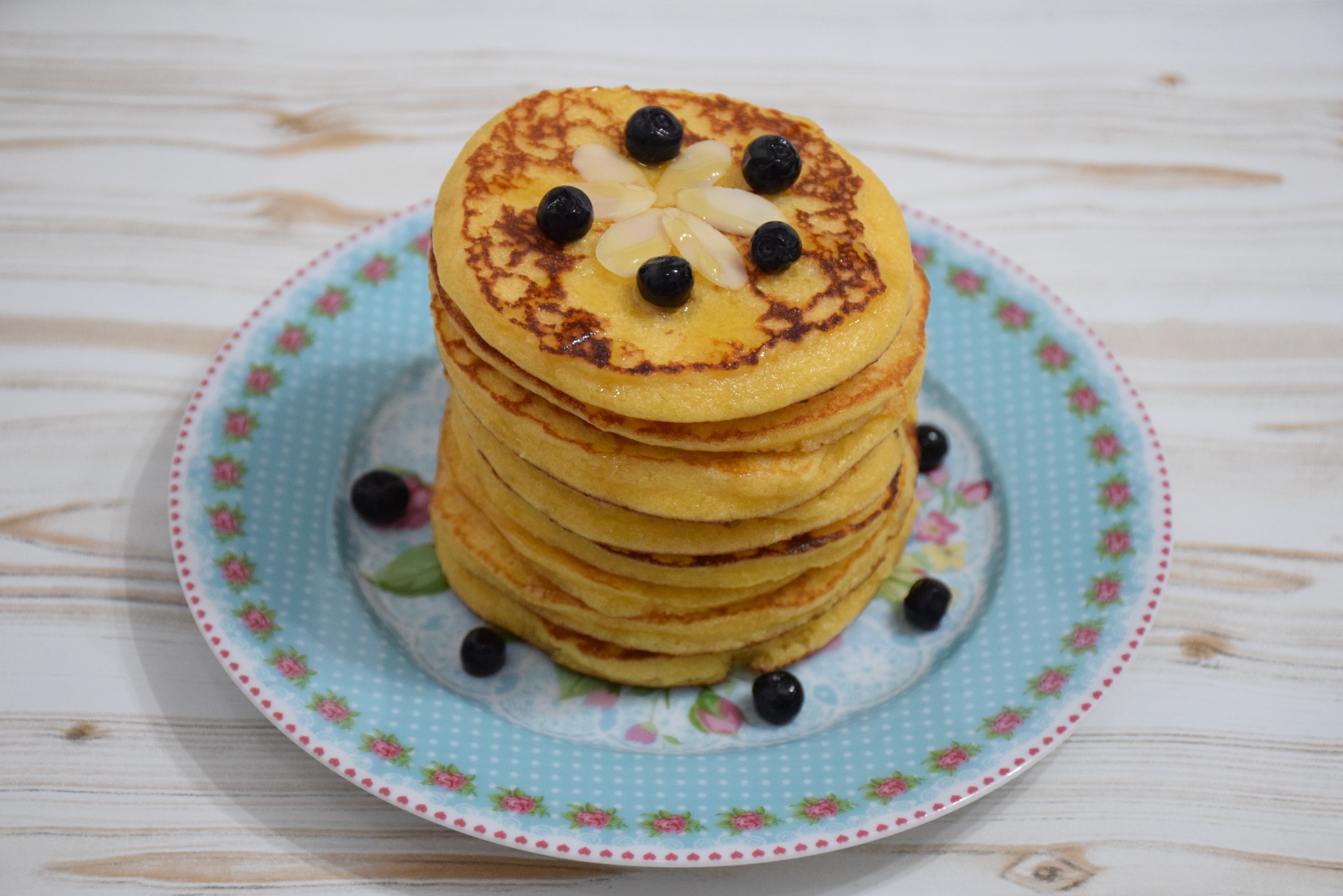 Reteta de pancakes (clatite) cu faina de migdale