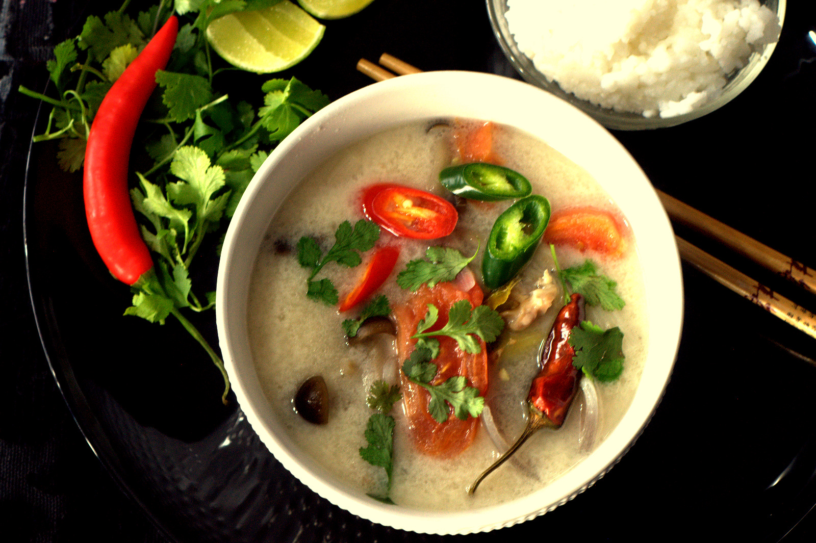 Reteta Tom Kha Gai - Supa tailandeza de pui - Nr.4 din  Best soups in the World