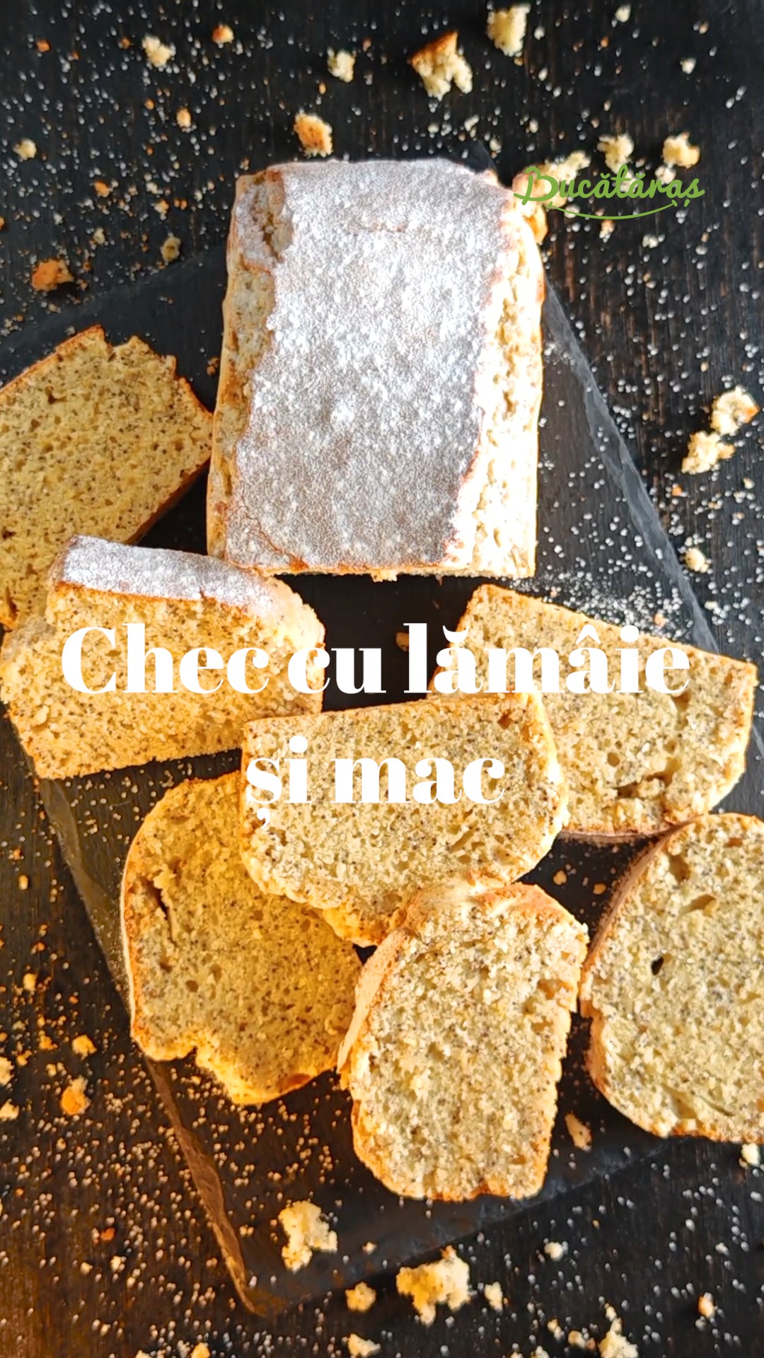 Chec cu lămâie și mac - Rețeta simplă pentru un desert pufos și aromat