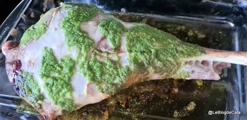 Pulpa de miel confiata 3 ore cu unt de usturoi